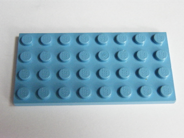 LEGO 3035 Light Blue Plate 4 x 8
