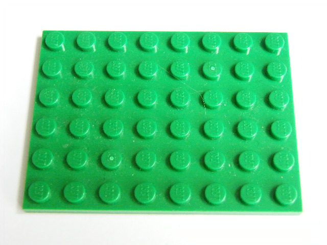 LEGO 3036 Green Plate 6 x 8