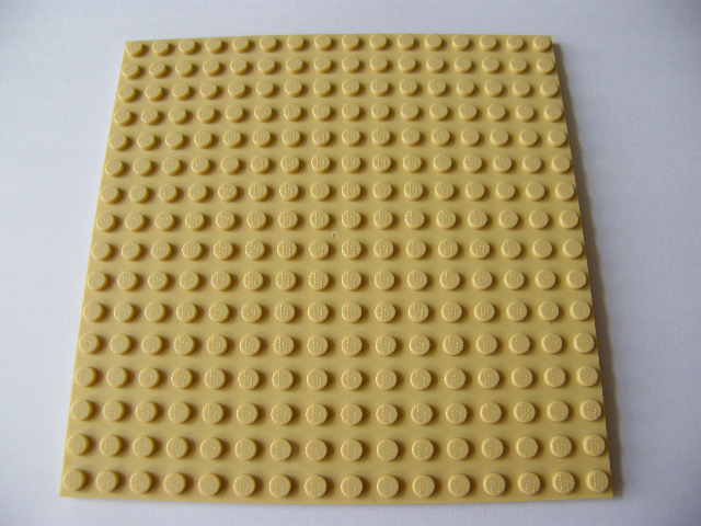 LEGO 91405 - Tan Plate 16 x 16
