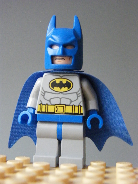 LEGO sh0111 - Batman - Light Bluish Gray