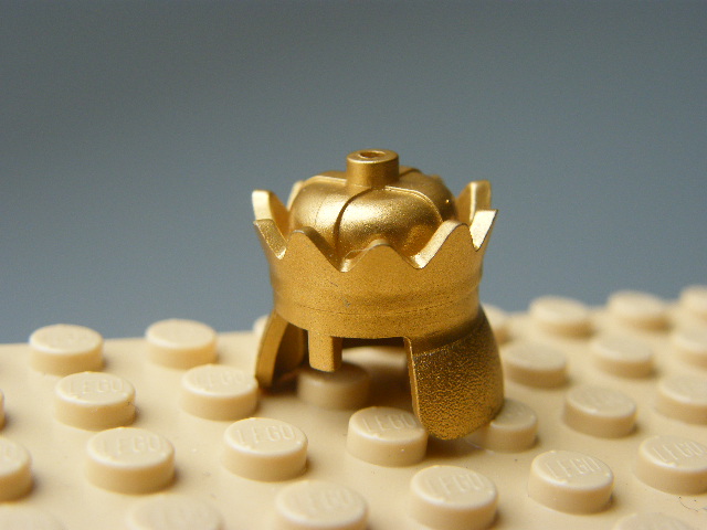 LEGO 71015 -KRÁLOVSKÁ KORUNA ZLATÁ MATNÁ