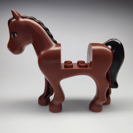 LEGO 93083c01pb03 - KŮŇ FRIENDS Reddish Brown