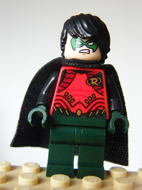 LEGO sh0195 - Robin - Dark Green Legs