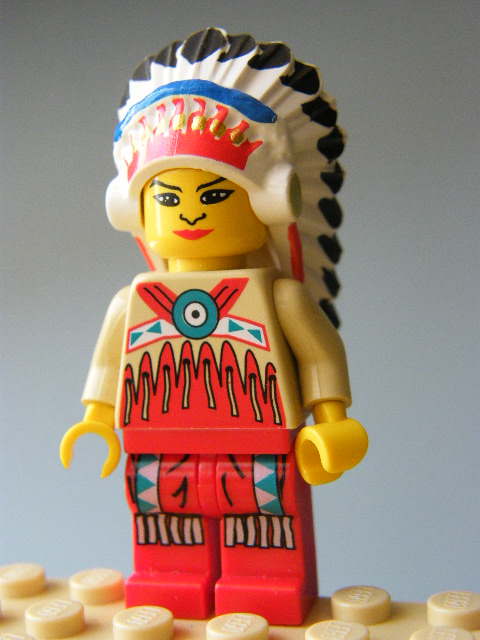 LEGO 212A - INDIÁNSKÝ NÁČELNÍK 5