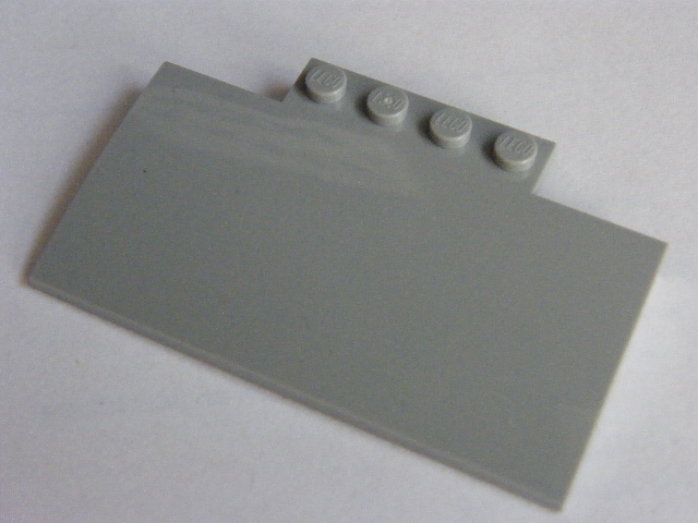 LEGO 15625 Light Bluish Gray Slope, Curved 5 x 8 x 2/3 with Four Studs