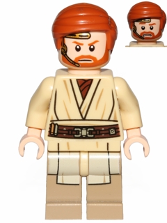 LEGO sw0704 - Obi-Wan Kenobi - with Headset (75135)