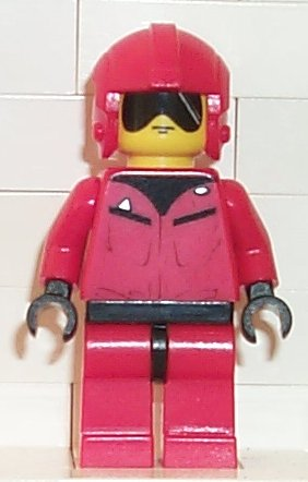 LEGO sw0077 - T-16 Skyhopper Pilot - Red Helmet