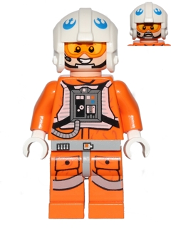 LEGO sw0567 - Dak Ralter (with Pockets on Legs) (75049)