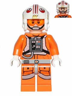 LEGO STAR WARS 461 - Luke Skywalker (Pilot, Printed Legs)