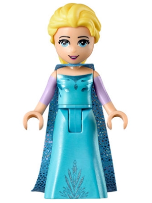 LEGO dp034 - Elsa - Medium Blue Long Narrow Cape (41148)