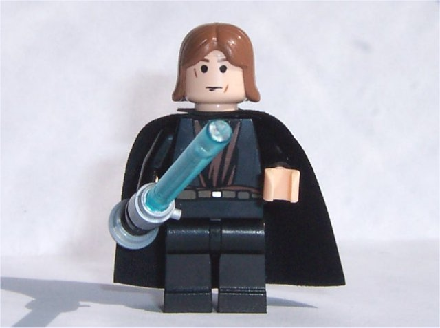 LEGO sw0121 - Anakin Skywalker with Light-up Lightsaber Complete Assembly