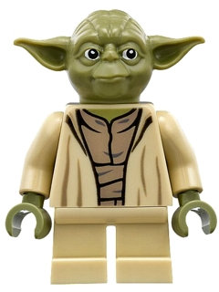 LEGO sw0707 - Yoda (Olive Green)