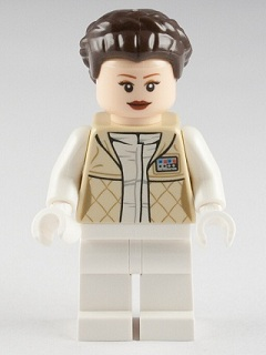 LEGO sw0346 - Princess Leia (Hoth Outfit, French Braid Hair)