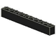 LEGO 6111 - Black Brick 1 x 10