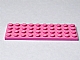 LEGO 3030 - Bright Pink Plate 4 x 10