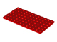 LEGO PODLOŽKA 3028 - Red Plate 6 x 12