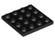 LEGO 3031 - Black Plate 4 x 4