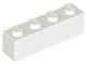 LEGO 3010 - White Brick 1 x 4