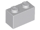 LEGO 3004 - Light Bluish Gray Brick 1 x 2