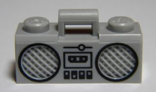 LEGO ŠEDÉ RÁDIO - 93221pb03