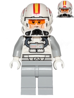 LEGO sw0608 - Clone Trooper Commander (75019)