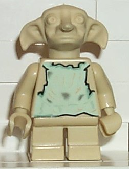 LEGO HP017 - Dobby (Elf) - Tan 