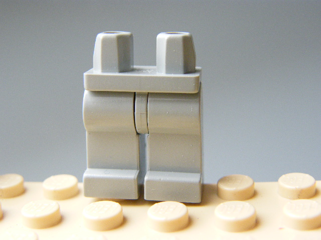 LEGO 970c00 - ŠEDÉ NOHY