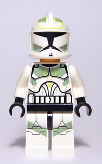 LEGO sw0298 - Clone Trooper Clone Wars with Sand Green Markings
