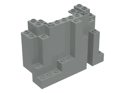 LEGO 6082pb01 - SKÁLA SV. ŠEDÁ