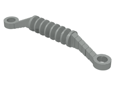 LEGO 2791 - Light Gray Technic, Steering Rack