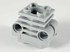LEGO 2850 - Light Bluish Gray Technic Engine Cylinder