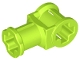 LEGO 32039 - Lime Technic, Axle Connector with Axle Hole