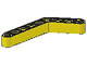 LEGO 6629 - Yellow Technic, Liftarm 1 x 9 Bent (6 - 4) Thick  Part No: 6629 Name