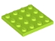 LEGO 3031 - Lime Plate 4 x 4
