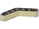 LEGO 32348 - Tan Technic, Liftarm 1 x 7 Bent (4 - 4) Thick