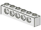 LEGO 3894 - White Technic, Brick 1 x 6 with Holes