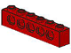 LEGO 3894 - Red Technic, Brick 1 x 6 with Holes