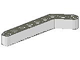 LEGO 32271 - White Technic, Liftarm 1 x 9 Bent (7 - 3) Thick
