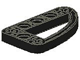LEGO 32250 - Black Technic, Liftarm 3 x 5 L-Shape with Quarter Ellipse Thin