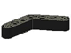 LEGO 32348 - Black Technic, Liftarm 1 x 7 Bent (4 - 4) Thick