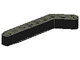 LEGO 32271 - Black Technic, Liftarm 1 x 9 Bent (7 - 3) Thick