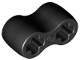 LEGO 45590 - Black Technic, Axle Connector Double Flexible (Rubber)