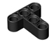 LEGO 60484 - Black Technic, Liftarm 3 x 3 T-Shape Thick