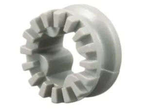 LEGO 4265a - Light Gray Technic Bush 1/2 Toothed Type I