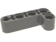 LEGO 32140 - Dark Bluish Gray Technic, Liftarm 2 x 4 L-Shape Thick