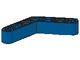 LEGO 32348 - Blue Technic, Liftarm 1 x 7 Bent (4 - 4) Thick