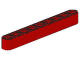 LEGO 40490 - Red Technic, Liftarm 1 x 9 Thick
