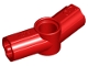 LEGO 32016 - Red Technic, Axle and Pin Connector Angled #3 - 157.5 degrees