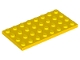LEGO 3035 - Yellow Plate 4 x 8
