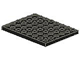 LEGO 3036 - Black Plate 6 x 8